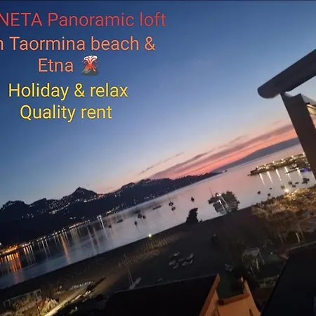 Janeta Panoramic Loft Apartment Giardini Naxos