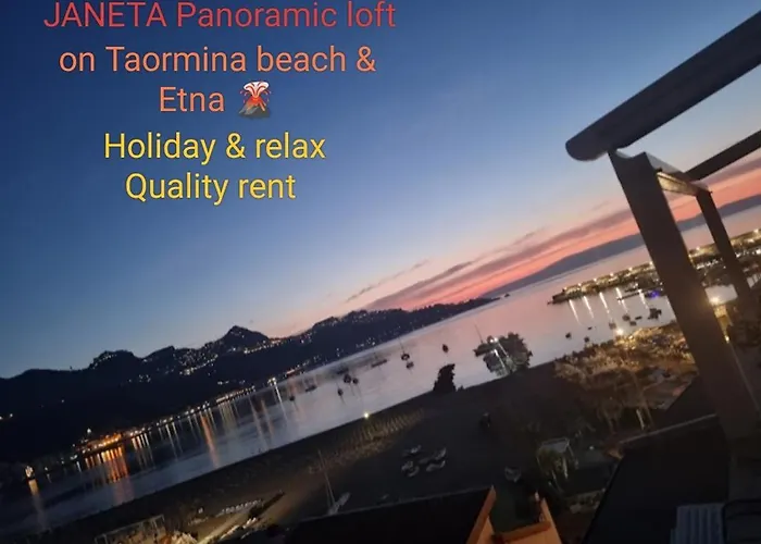 Janeta Panoramic Loft Appartement Giardini-Naxos